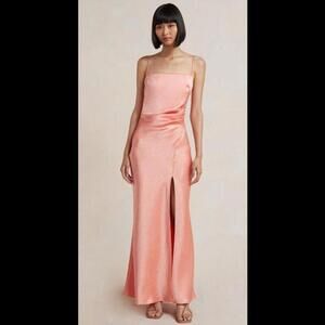 Bec + Bridge pink silk Dress Size USA 4